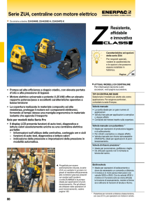 Serie ZU4, centraline con motore elettrico