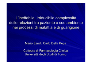 L`ineffabile, irriducibile complessità delle