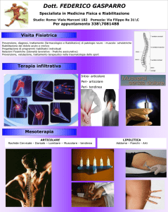 Presentazione di PowerPoint - Fisioterapia Marconi Centro