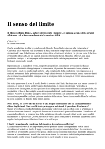 Azione - Settimanale di Migros Ticino Il senso del limite