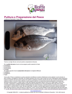 Come pulire il pesce