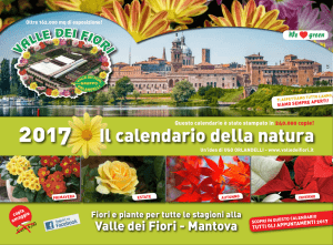 2017 Il calendario della natura