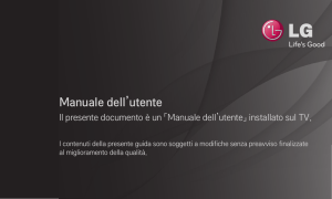 Manuale dell`utente