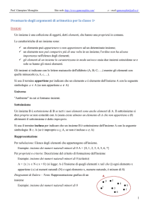 Aritmetica 1 - Home page di Giampiero Meneghin