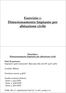 esercitazione fotovoltaico residenziale 02