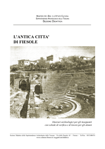 Fiesole - archeologica toscana
