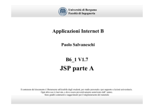 JSP - Università degli studi di Bergamo