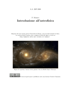 Introduzione all`astrofisica