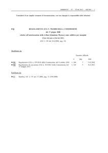 (CE) N. 554/2008 DELLA COMMISSIONE del 17 giugno 2008