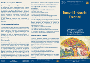 Tumori Endocrini Ereditari - Istituto Oncologico Veneto