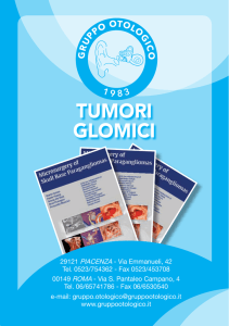 tumori glomici - Gruppo Otologico