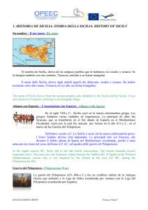 1. historia de sicilia. storia della sicilia. history of sicily