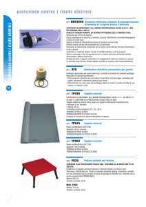 protezione contro i rischi elettrici