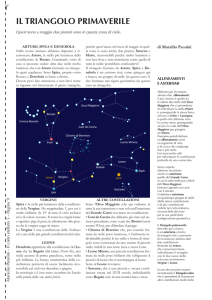 5 IL TRIANGOLO PRIMAVERILE - Quest`anno a maggio due pianeti