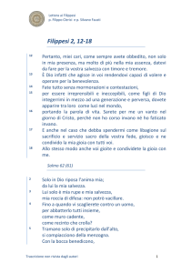 La Trascrizione in Pdf