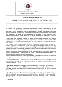 programmazione dipartimento matematica e fisica