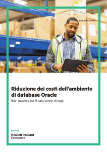 Riduzione dei costi nell`ambiente di database Oracle