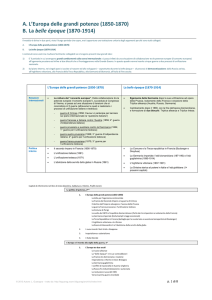 A. L`Europa delle grandi potenze (1850