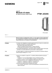 8114 Modulo di stato PTM1.2D20S