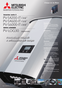 PV-S4200-IT PV-S6000-IT PV-LOG30 PV