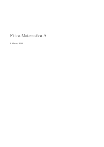 Fisica Matematica A