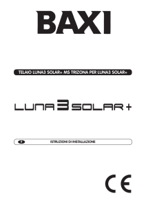 Manuale di installazione telaio Luna3 Solar+