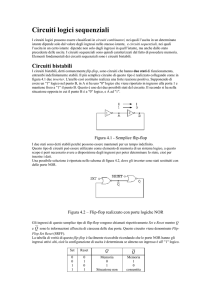 Circuiti logici sequenziali - Corsi di Laurea a Distanza