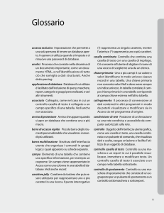 Glossario - Mondadori Informatica