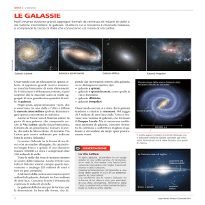 le galassie - Zanichelli online per la scuola