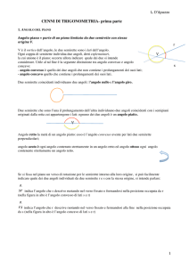 CENNI DI TRIGONOMETRIA 14- prima parte