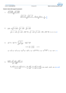 1. 7 + 4√3 - Amo la matematica