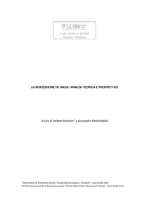 La riscossione in Italia: analisi teorica e prospettive