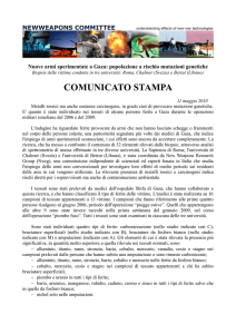 comunicato stampa - New Weapons Research Group