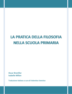 La pratica della filosofia nella scuola primaria