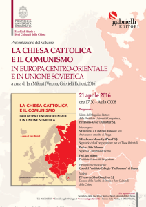 la chiesa cattolica e il comunismo