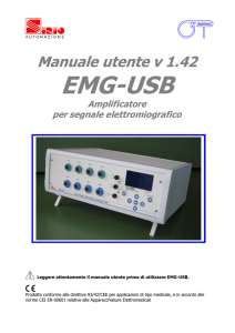 EMG-USB [ITA] - OT Bioelettronica