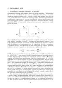 4. Il transistore BJT