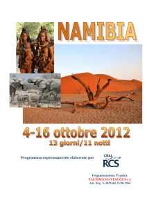 Programma NAMIBIA RIZZOLI OTT def