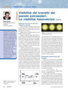 I pianeti extrasolari: la visibilità