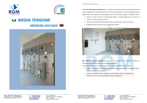 MEDIA TENSIONE - RGM Elettrotecnica Industriale