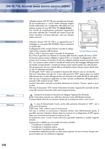 gw 90 758: attuatore dimmer resistivo induttivo (600w)