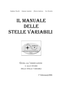 Il manuale delle stelle variabili