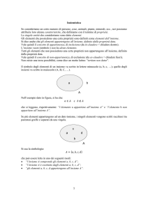 insiemistica, geometria e astronomia