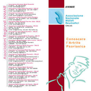 Artrite psoriasica - Corriere della Sera