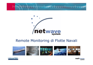 Remote Monitoring di Flotte Navali