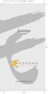 Catalogo 2006 ok1 - ESEDRA EDITRICE sas