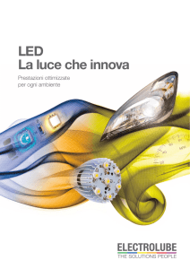 LED La luce che innova