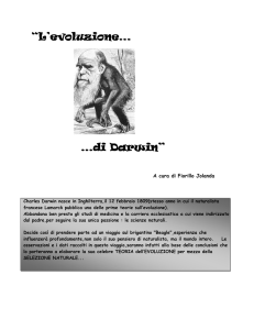 L`evoluzione… …di Darwin - Parole in musica