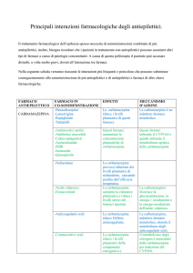 Interazioni farmacol..