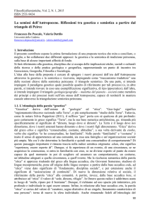 La semiosi dell`Antropocene. Riflessioni tra geoetica e